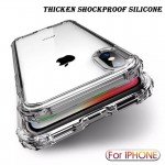 Anti Shock Burst Gorilla Protective Clear Case for iPhone Slim Fit Look